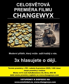 Premiéra filmu Changewyx - Klub m13 rock hell