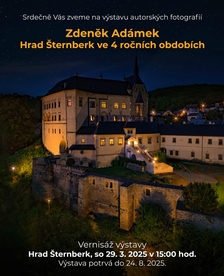 Výstava fotografií: Hrad Šternberk ve 4 ročních obdobích