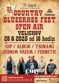 Country-bluegrass fest XXI ve Velichově