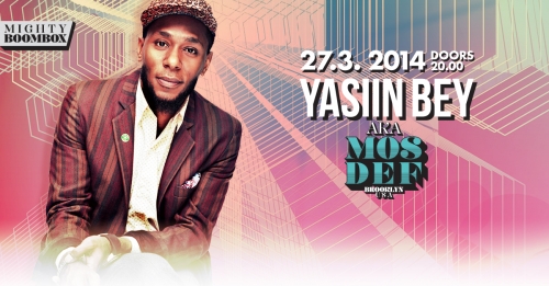 Yasiin Bey aka Mos Def in Prague? Dreams come true on Oct 24th!